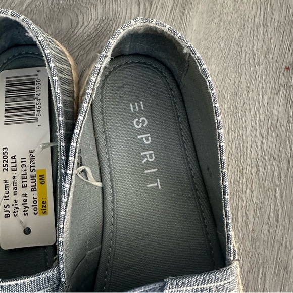 ESPRIT Blue & White‎ Striped Espadrilles – New with Tags (NWT) - Picture 5 of 5